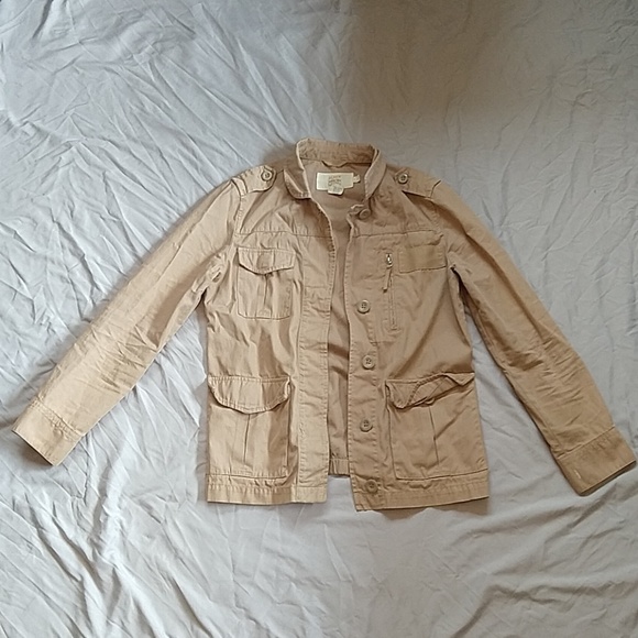 J. Crew Jackets & Blazers - J crew classic twill chino jacket sz 2